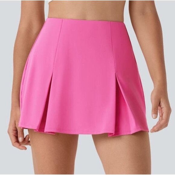 Halara Softlyzero QuickDry High Waisted Tummy Control Removable Bow Casual Skirt - Picture 3 of 10